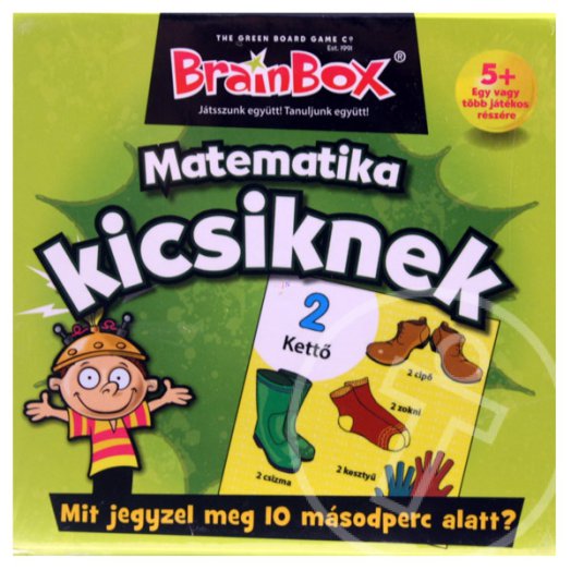 Brainbox: Matematika kicsiknek társasjáték