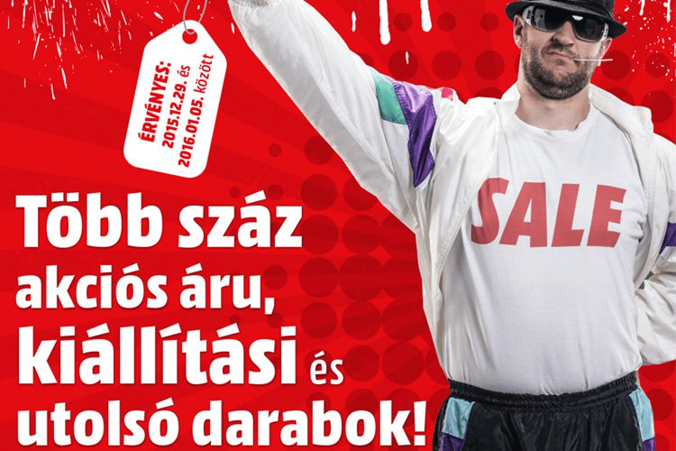 Kiárusítás a Media Marktban