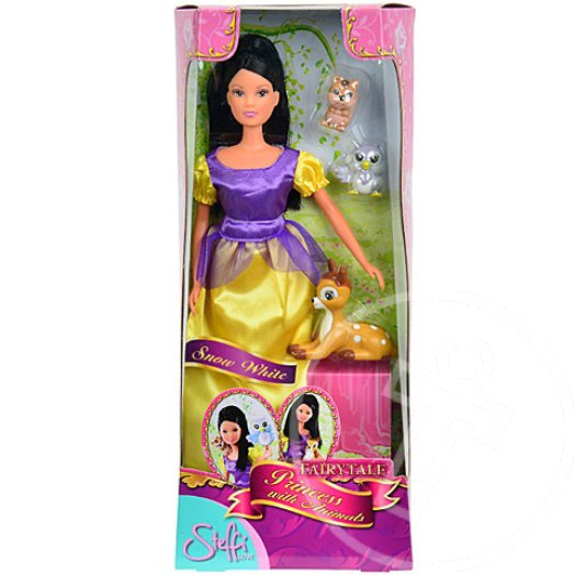 Steffi Love hercegnő erdei állatokkal - 30 cm