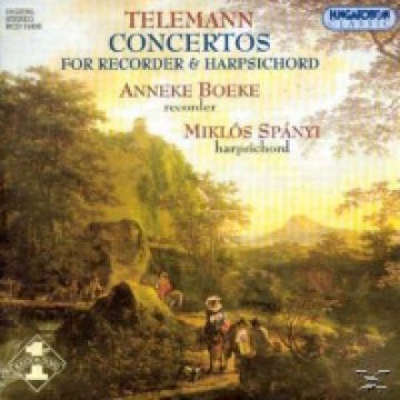 Concertos for Recorder and Harpsichord CD