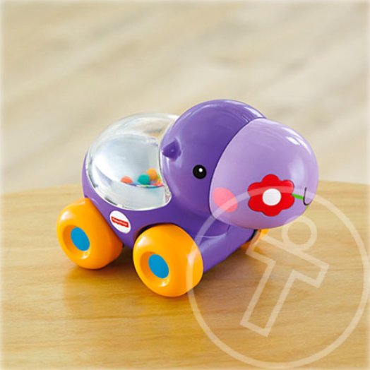 Fisher-Price Poppity guruló csörgő víziló bébijáték