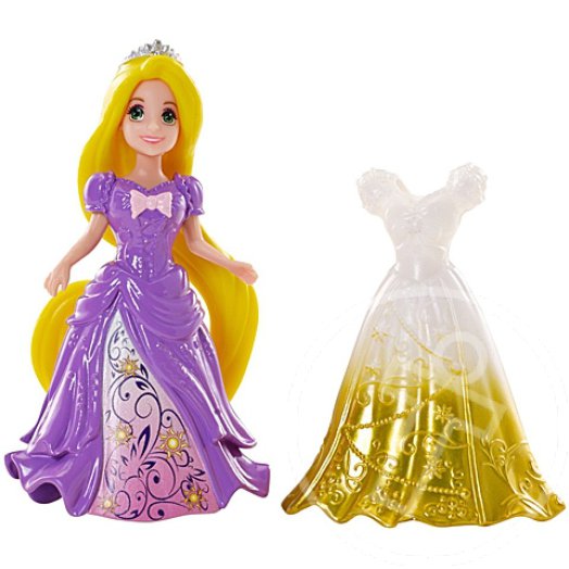 Disney hercegnők: Magiclip mini Aranyhaj hercegnő plusz ruhával
