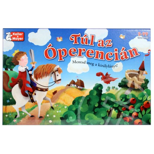 Túl az Óperencián - Mentsd meg a királylányt társasjáték