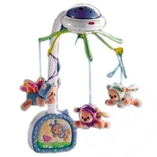 Fisher-Price 3 az 1-ben altatódalos kiságyforgó