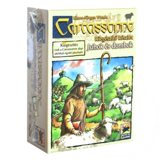 Carcassonne: Juhok és dombok társasjáték
