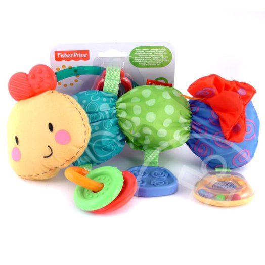 Fisher-Price babakocsira csíptethető kukac