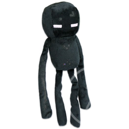 Minecraft: Enderman plüssfigura - 18 cm