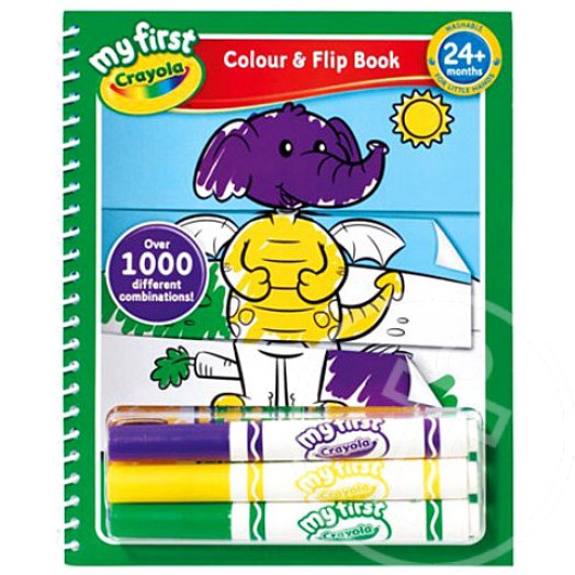Crayola Mini Kids: képmixelős kifestőfüzet