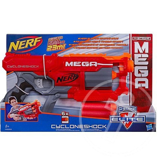 NERF N-Strike MEGA: Cycloneshock szivacslövő fegyver