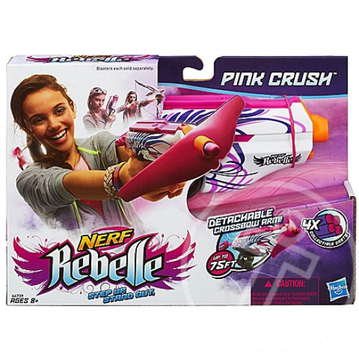 NERF Rebelle: Pink Crush 2 az 1-ben szivacslövő pisztoly