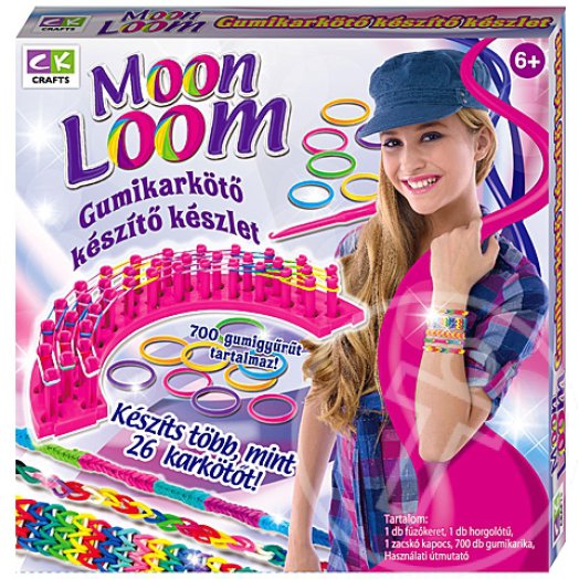 Moon Loom gumikarkötő készítő készlet