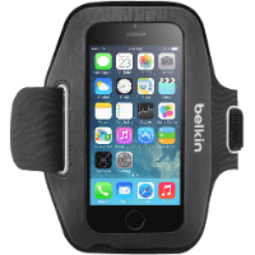Sport-Fit fekete karpánt iPhone 6 típushoz