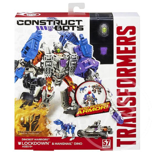 Transfromers: Lockdown és Hangnail Dino harcos építhető figuraszett - Hasbro