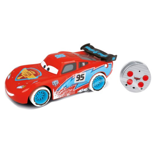 Verdák: IRC Micro Racer autók: Villám McQueen távirányítós kisautó - Ice Racers, 1:43