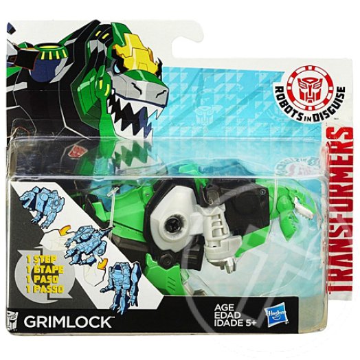 Transformers Robots in Disguise: Grimlock egy mozdulattal átalakítható robotfigura - Hasbro