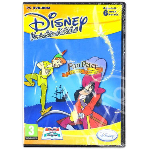 PÁN PÉTER: KALANDOK SEHOL-SZIGETEN - DISNEY VARÁZSLATOS KOLLEKCIÓ - PC DVD-ROM -