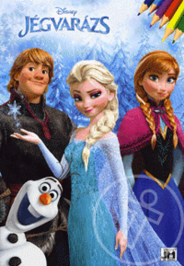 Disney Jégvarázs - A4 színező