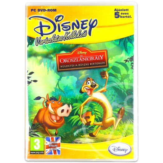 OROSZLÁNKIRÁLY: KÜLDETÉS A BÜSZKE BIRTOKON - DISNEY VARÁZSLATOS K. - PC DVD-ROM