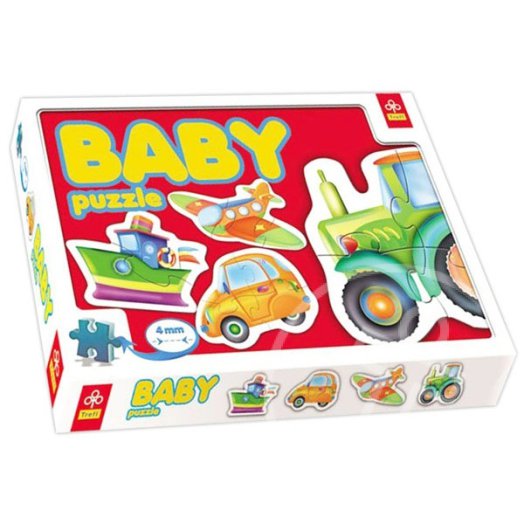 Járművek bébi puzzle