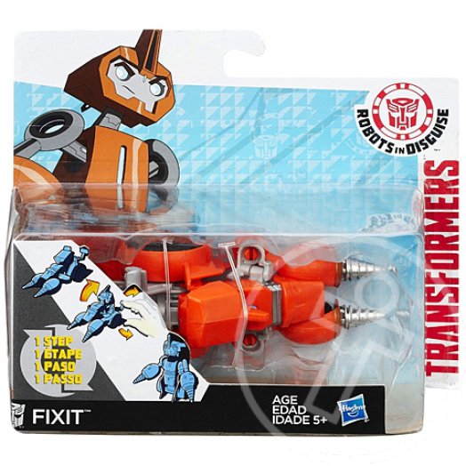 Transformers Robots in Disguise: Fixitegy mozdulattal átalakítható robotfigura - Hasbro