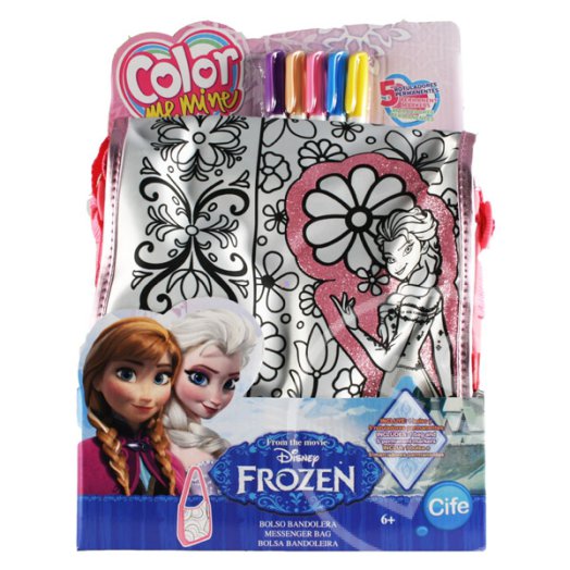 Color Me Mine: Jégvarázs színezhető oldaltáska