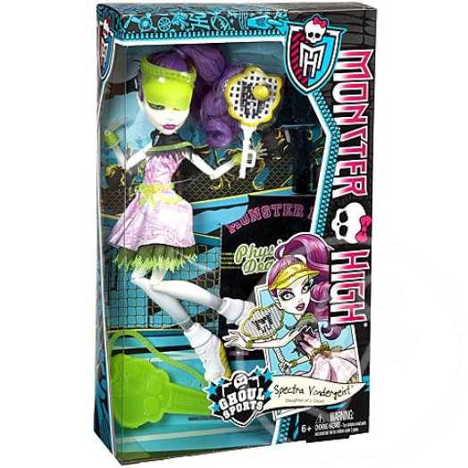 Monster High: Csini zordsportolók - Spectra Vondergeist