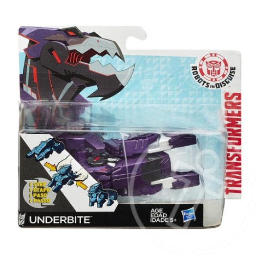 Transformers Robots in Disguise: Underbite egy mozdulattal átalakítható robotfigura - Hasbro