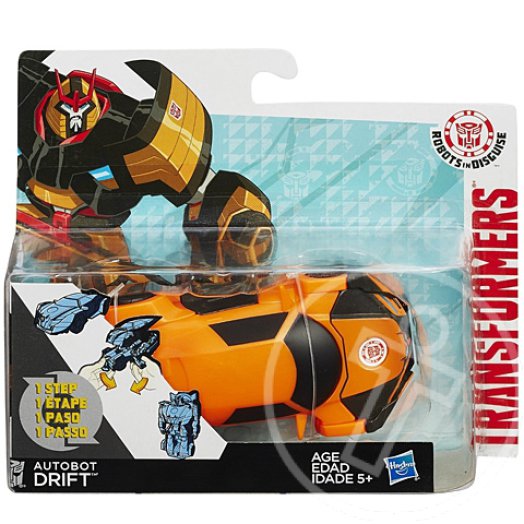 Transformers Robots in Disguise: Drift egy mozdulattal átalakítható robotfigura - Hasbro