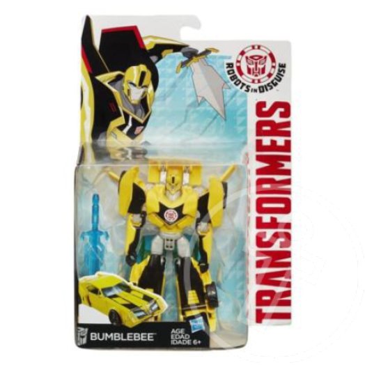 Transformers Robots in Disguise: Warrior Class Űrdongó robotfigura fegyverrel - Hasbro