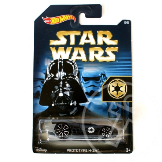 Hot Wheels Star Wars: Prototype H-24 Darth Vader kisautó kisautó 1/64 - mattel