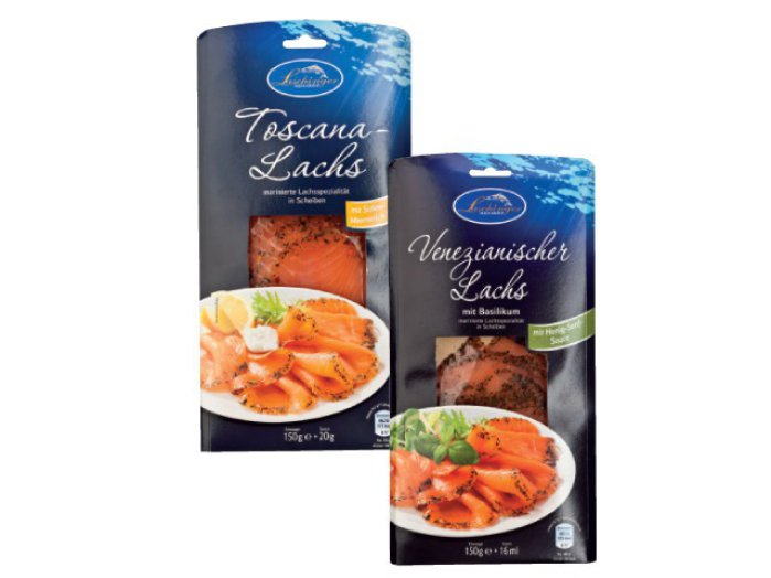 Laschinger fűszerezett lazac szeletek szósszal