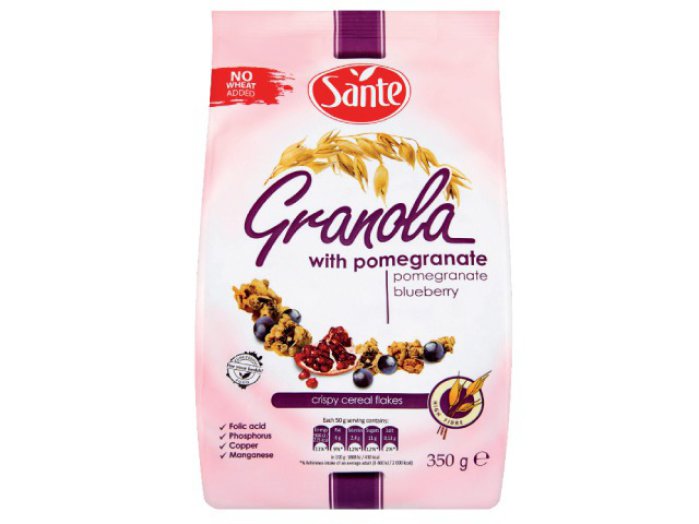 Sante Granola vagy Crunchy müzli