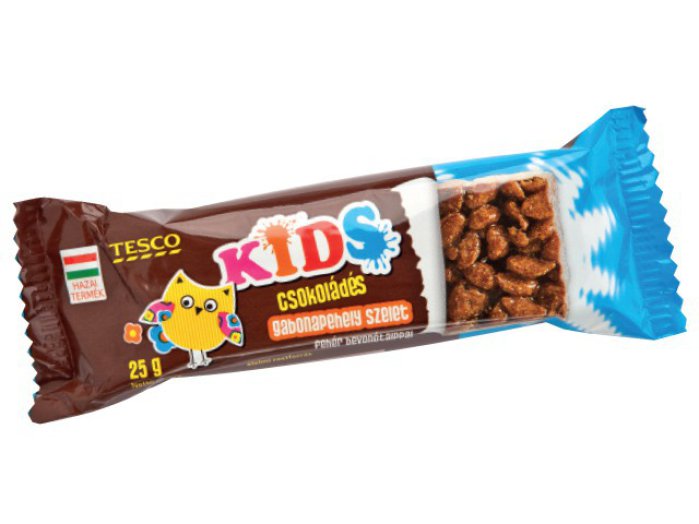 TESCO Kids gabonapehely-szelet