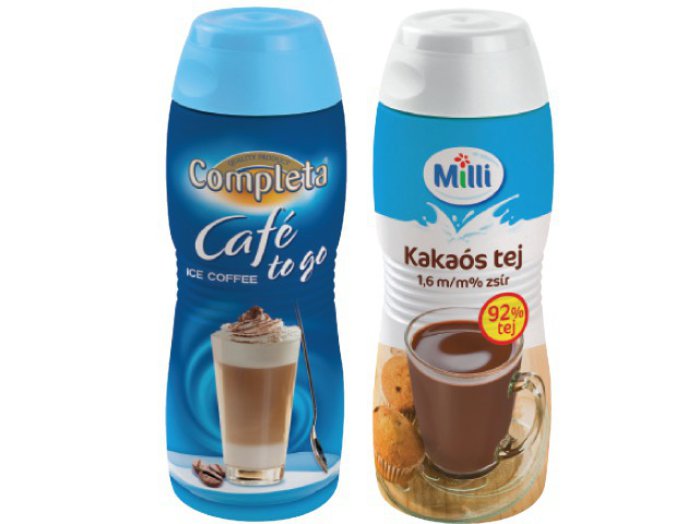 Completa jegeskávé vagy Milli kakaós tej