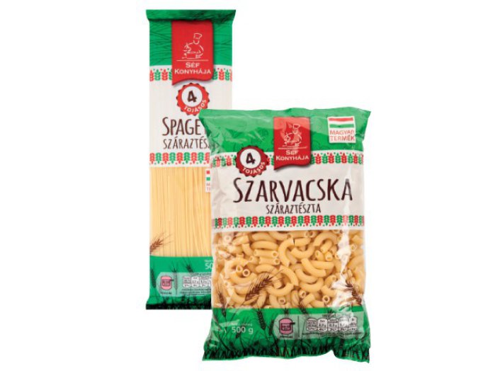 Séf konyhája 4 tojásos száraztészta