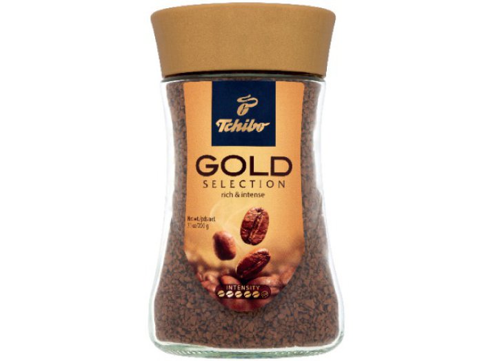 Tchibo Gold Selection instant kávé