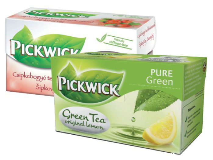 Pickwick fekete, gyümölcsízű fekete, herba- vagy zöld tea