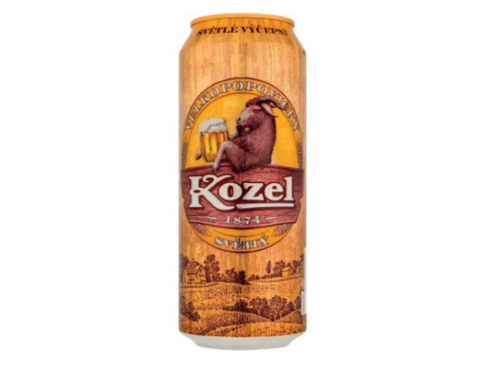 Kozel dobozos sör