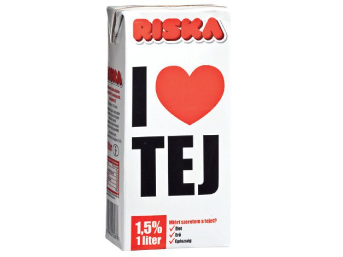 Riska I Love UHT tej
