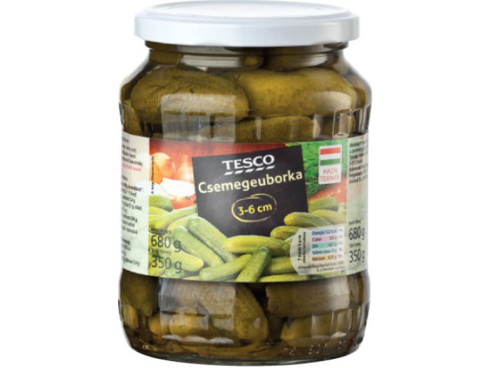 TESCO csemegeuborka