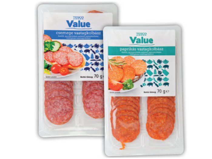 Value szeletelt vastagkolbász