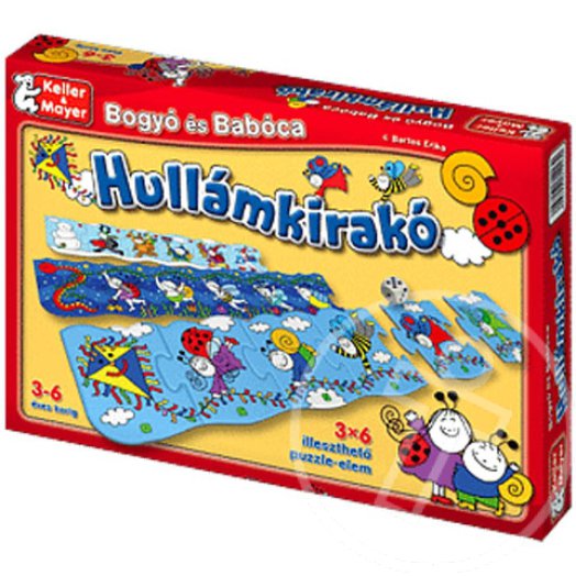 BOGYÓ ÉS BABÓCA HULLÁMKIRAKÓ - TÁRSASJÁTÉK