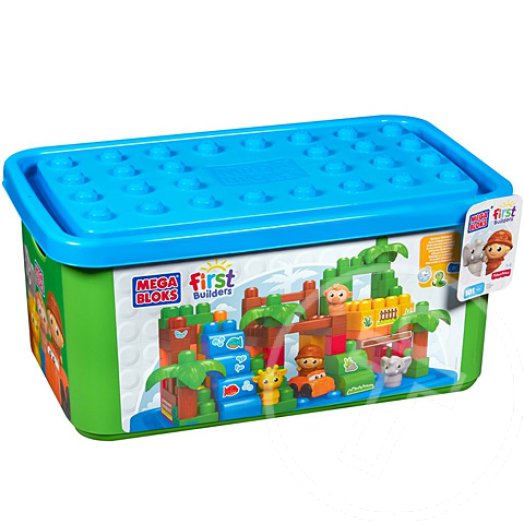 Mega Bloks - Szafari 101 db építőkocka dobozban