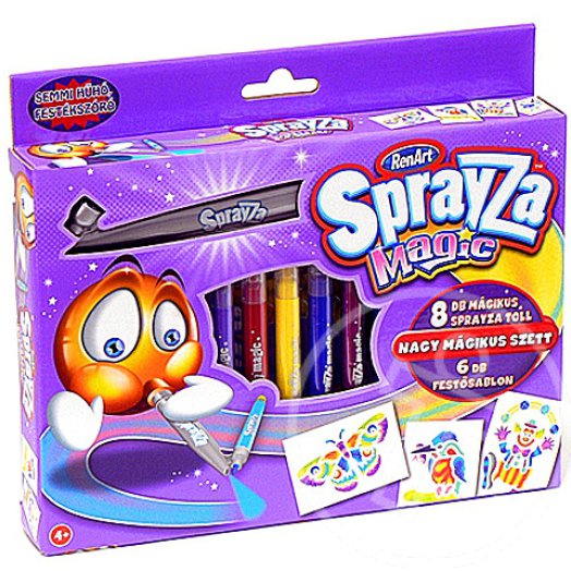 Sprayza festékszóró nagy mágikus szett