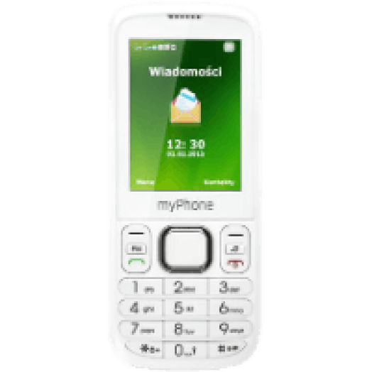 6300 fehér kártyafüggetlen mobiltelefon