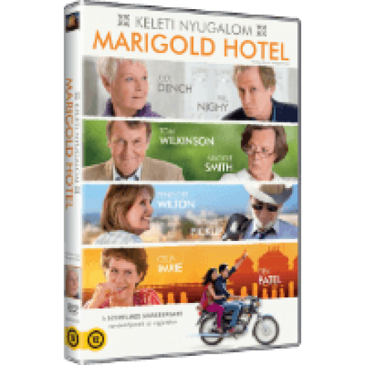 Keleti nyugalom Marigold Hotel DVD