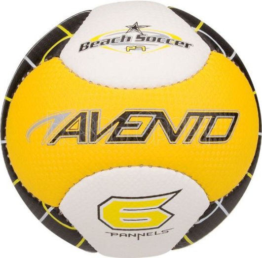 Avento P7 mini strandfoci labda, sárga-fekete