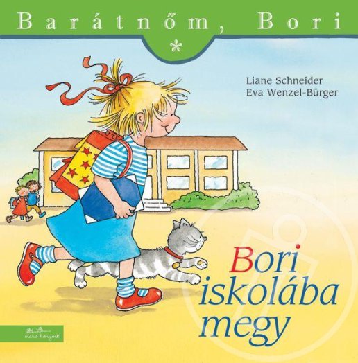 Bori iskolába megy