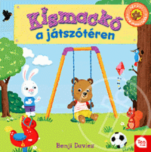 Kismackó a játszótéren