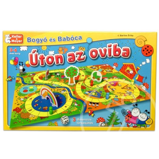 BOGYÓ ÉS BABÓCA - ÚTON AZ OVIBA - TÁRSASJÁTÉK
